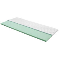 Topper Beta 160/200 cm Höhe ca. 6 cm  - Weiß, Textil (160/200cm) - Primatex