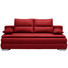 SCHLAFSOFA in Textil Rot - Silberfarben/Rot, KONVENTIONELL, Kunststoff/Textil (207/94/90cm) - Venda SCHLAFSOFA in Textil Rot - Silberfarben/Rot, KONVENTIONELL, Kunststoff/Textil (207/94/90cm) - Venda