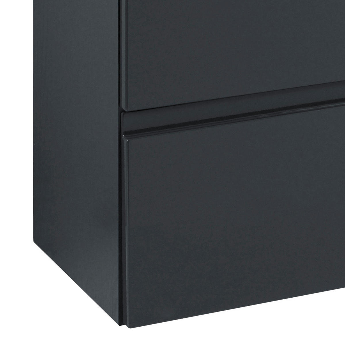UNTERSCHRANK in   - Graphitfarben/Grau, Design, Holzwerkstoff (40/79/35cm) - Held