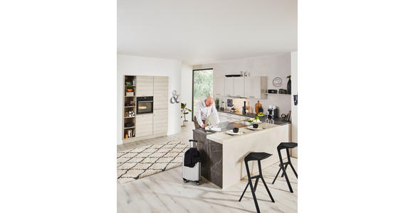 EINBAUKÜCHE   - Design, Holzwerkstoff - Novel
