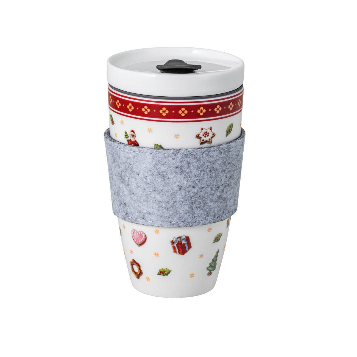 KAFFEEBECHER    - Basics, Keramik/Kunststoff (350ml) - Villeroy & Boch