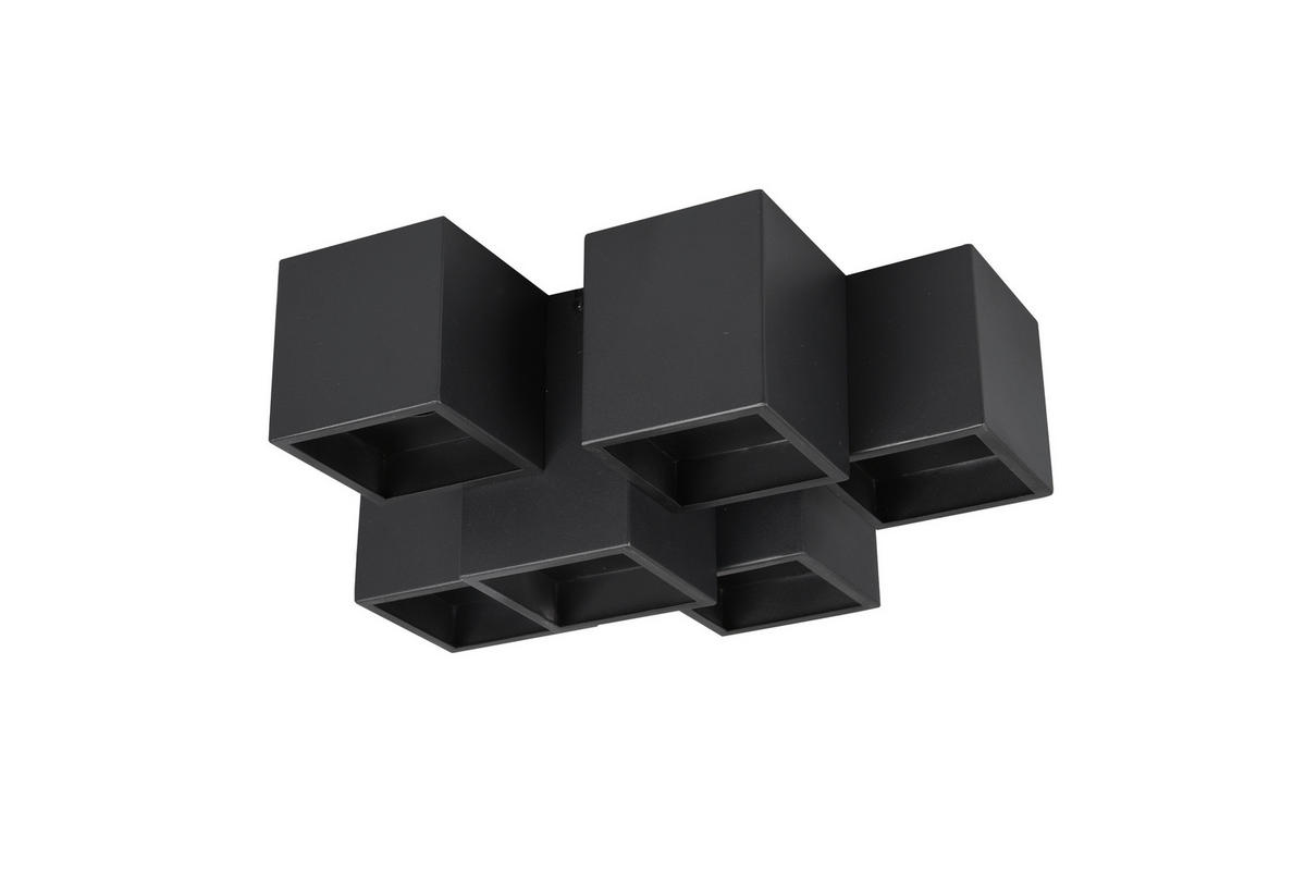 TAKLAMPA Fernando 30/15 cm  - svart, Design, metall (30/15cm) - Trio Leuchten