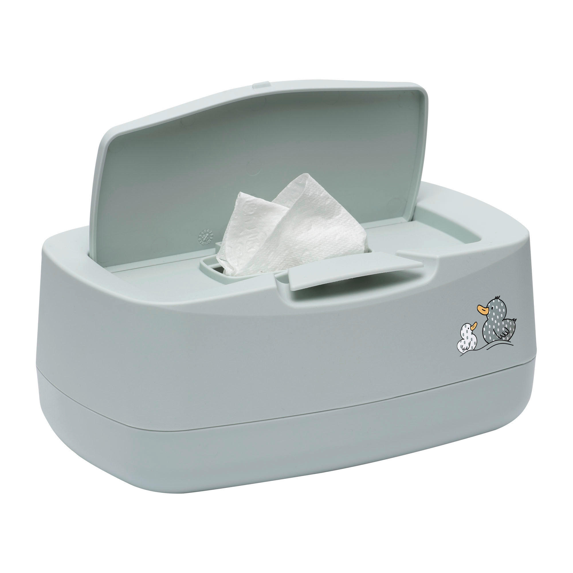 FEUCHTTÜCHERBOX SEPP  - Grün, Basics, Kunststoff (21/13/9cm) - Bebe Jou