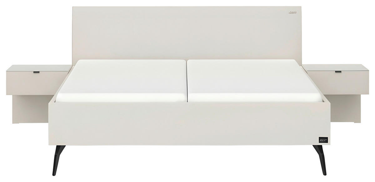 BETTANLAGE - Champagner, Design, Glas/Textil (180/200cm) - Joop!