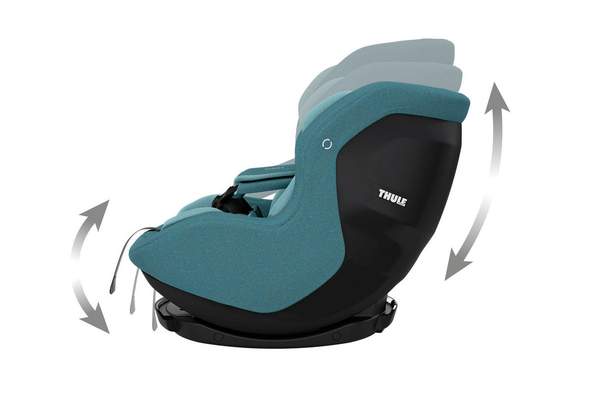 REBOARDER-KINDERSITZ Elm  - Pastellblau, Basics, Textil (44/61/73cm) - Thule