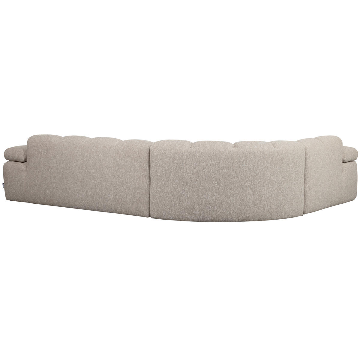 ECKSOFA Mojo Beige Bouclé Armteilverstellung  - Beige/Schwarz, MODERN, Kunststoff/Textil (230/310cm) - Livetastic