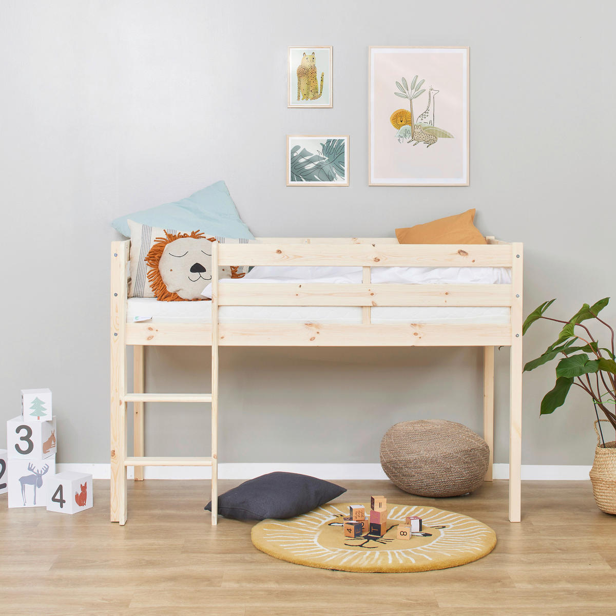 HOCHBETT 70/160 cm  - Naturfarben/Kieferfarben, MODERN, Holz (70/160cm) - MID.YOU