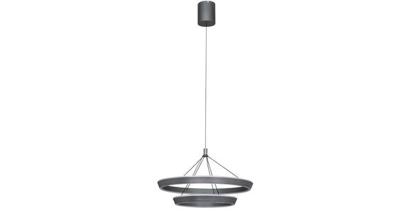 LED-HÄNGELEUCHTE 60/150 cm  - Grau, LIFESTYLE, Metall (60/150cm) - Ambiente