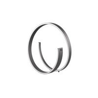 LED-TISCHLEUCHTE Cincardi 45 cm  - Schwarz, Design, Metall (45cm) - Cinque