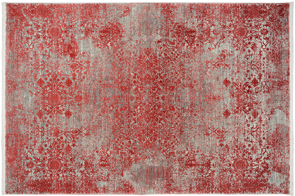 WEBTEPPICH 240/340 cm Rot  - Rot, Design, Textil (240/340cm) - Musterring