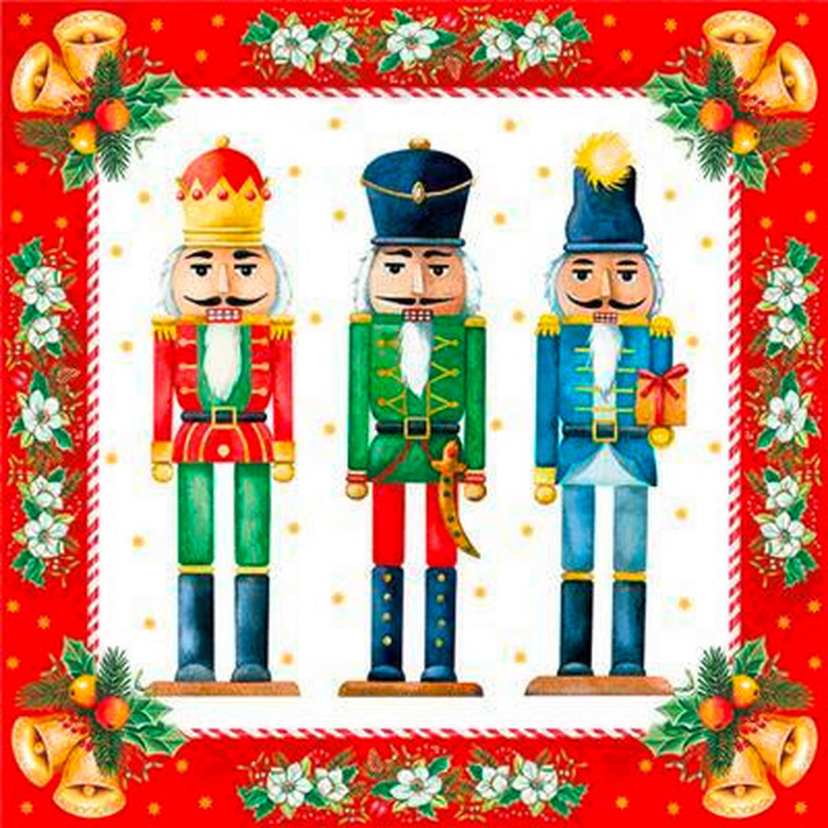 SADA UBROUSKŮ 30 ks - vícebarevná, Lifestyle, papír (40/40cm) - X-Mas