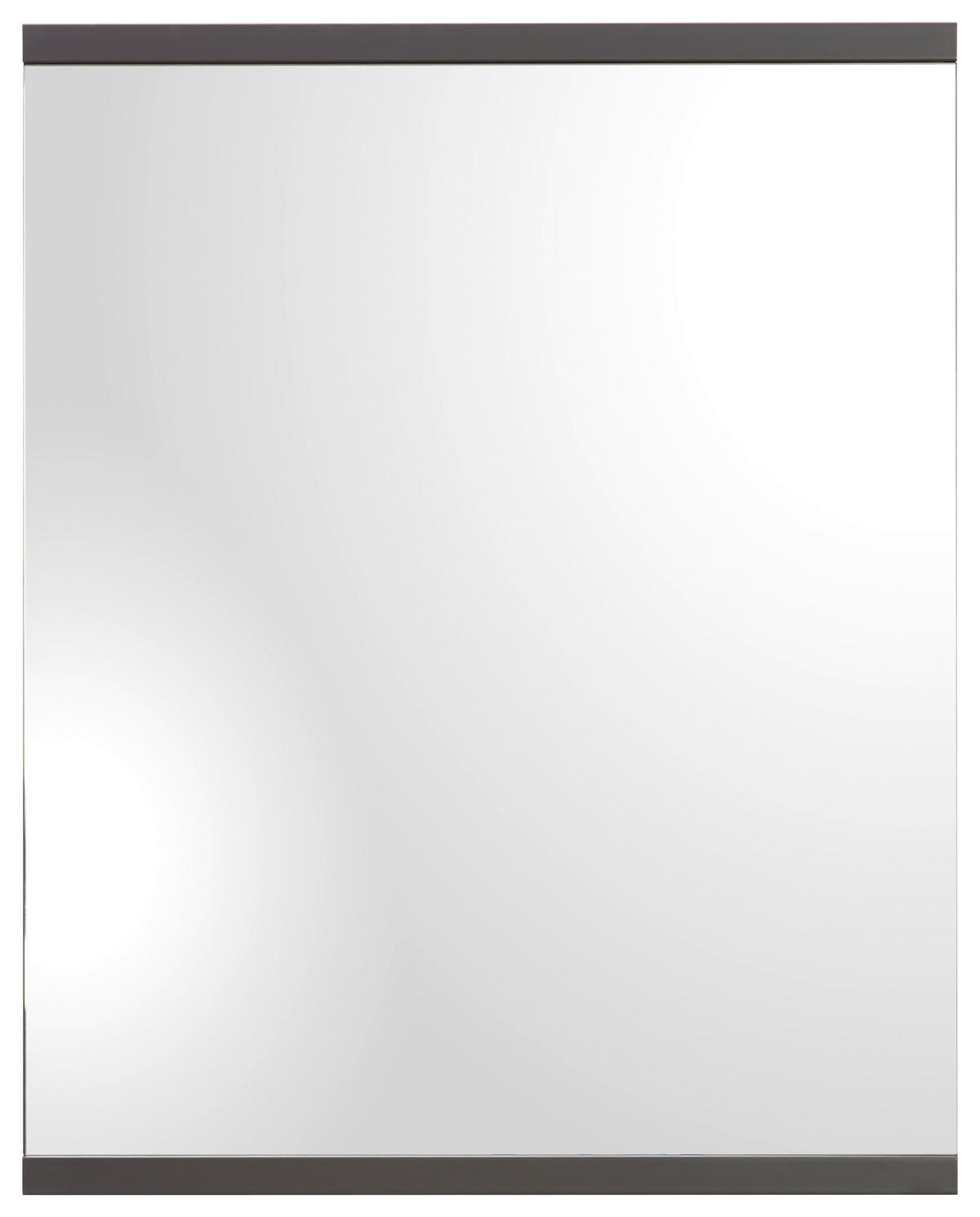 WANDSPIEGEL 75/94,6/4,4 cm    - Graphitfarben, Design, Glas/Holzwerkstoff (75/94,6/4,4cm) - Invivus
