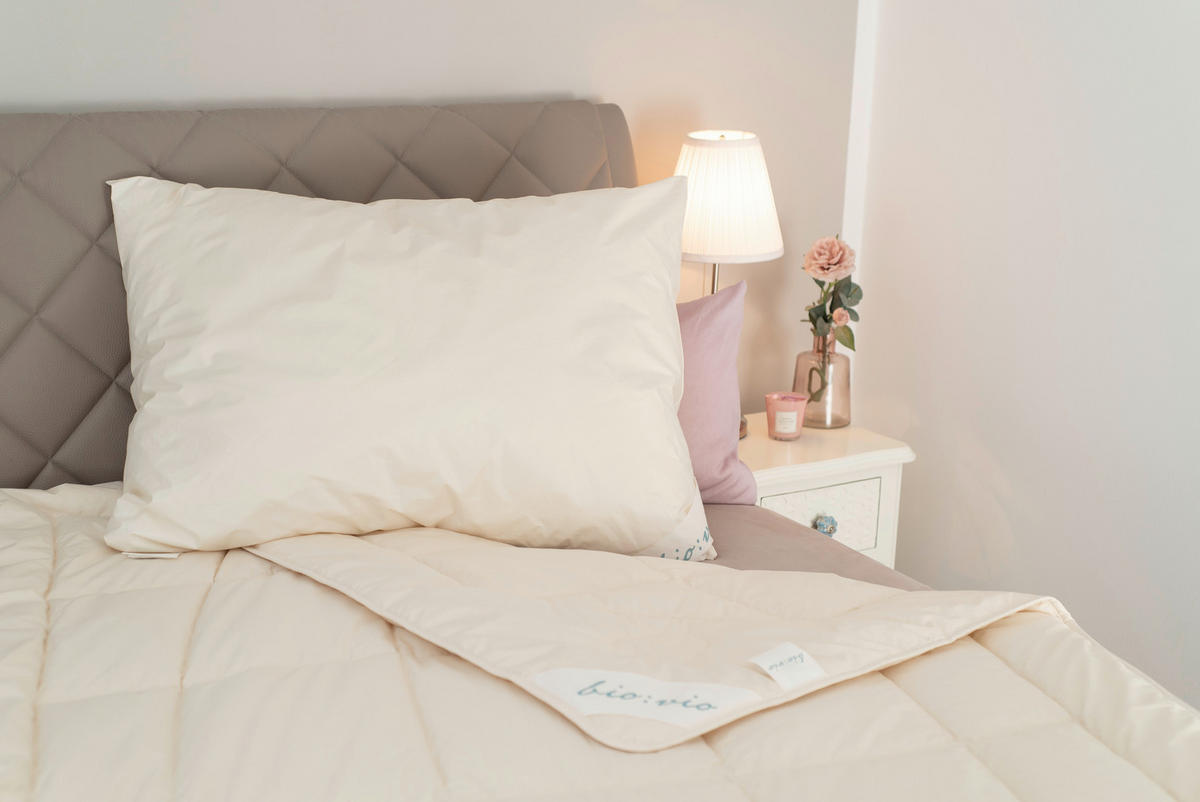 SET ZA KREVET 140/200 cm  SLEEPING BEAUTY  - prirodne boje, Basics, tekstil/prirodni materijali (140/200cm) - Bio:Vio