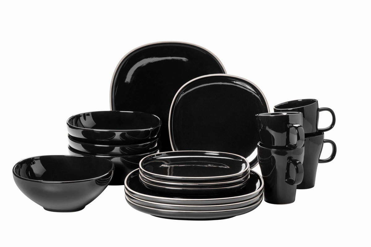 KOMBISERVICE 16-teilig  - Basics, Keramik - Mäser