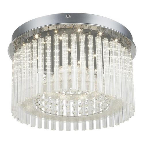 LED-DECKENLEUCHTE Joyce 37/23 cm   - Design, Glas/Kunststoff (37/23cm) - Globo
