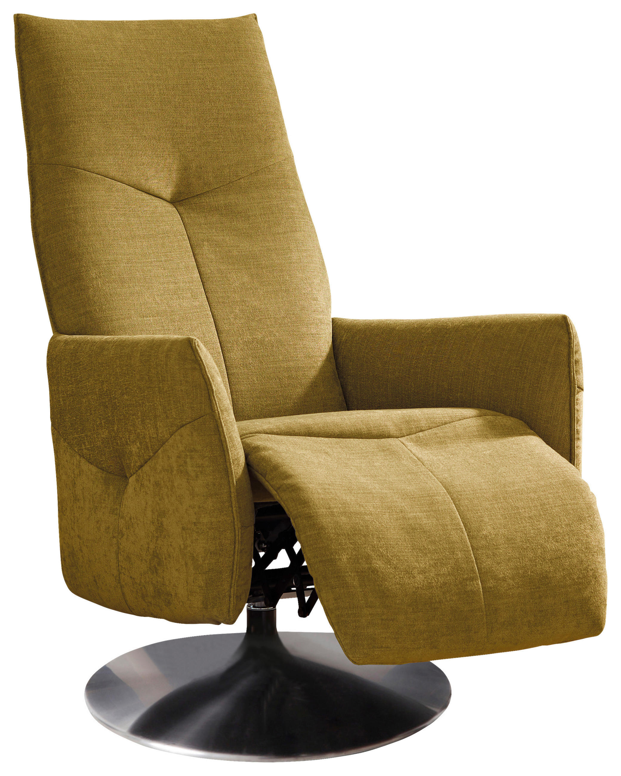 SCAUN DE RELAXARE in textil, piele  - antracit, Konventionell, metal/textil (73/115/89cm) - Himolla