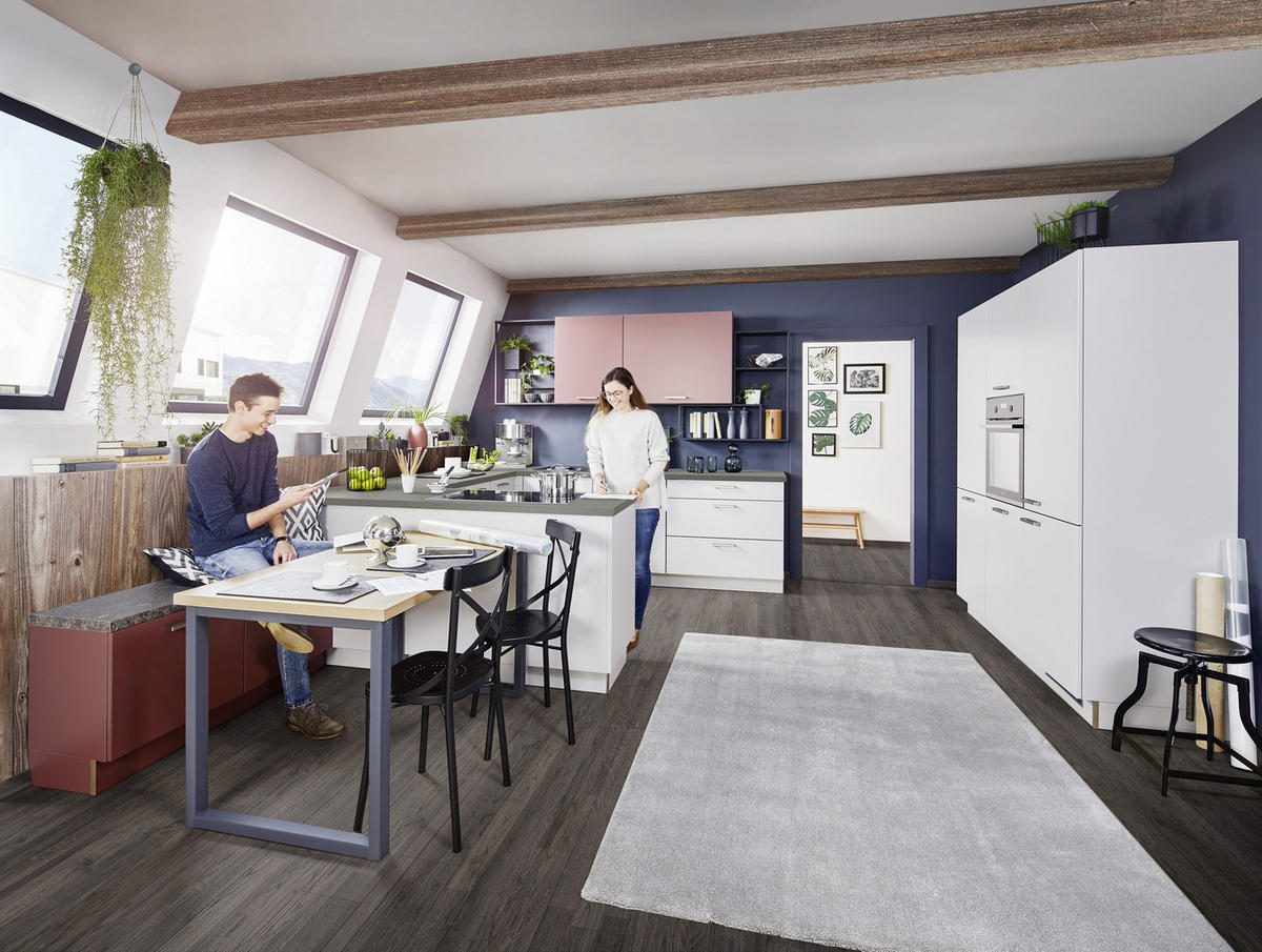 INBYGGNADSKÖK   - Design, trämaterial - Dieter Knoll