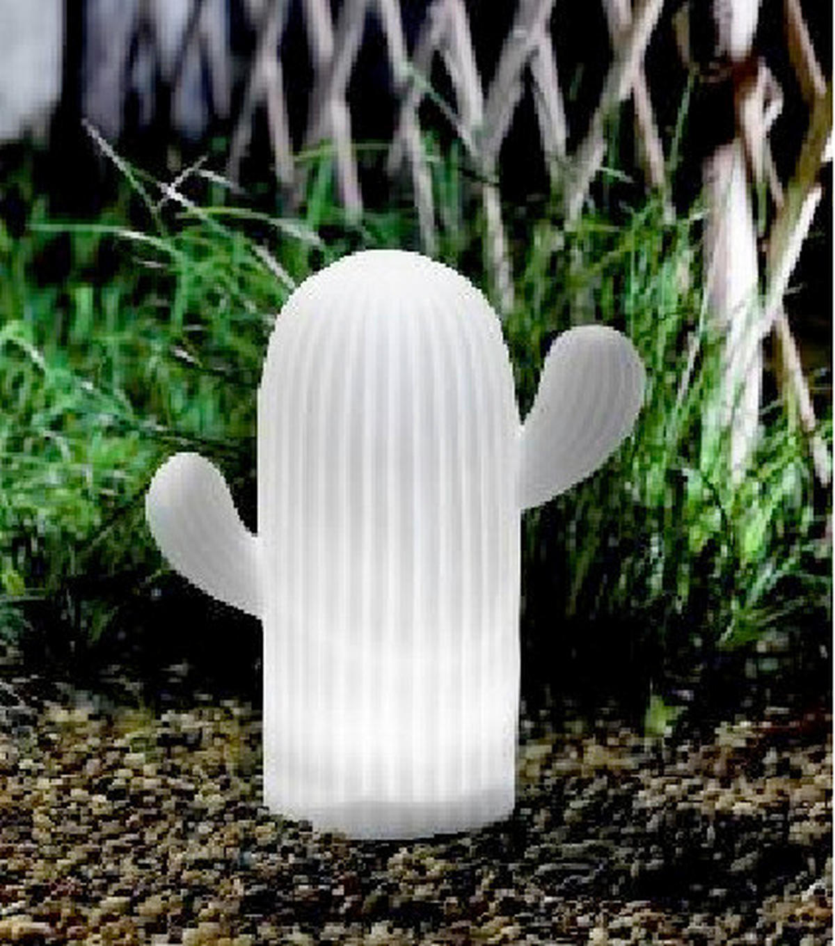SOLÁRNE SVIETIDLO, 28,5/14,8/32,4 cm - biela, Trend, plast (28,5/14,8/32,4cm) - Ambia Garden