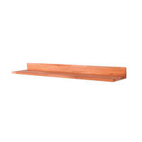 WANDBOARD Eiche Hartholz Eichefarben  - Eichefarben, Basics, Holz (100/8/20cm)