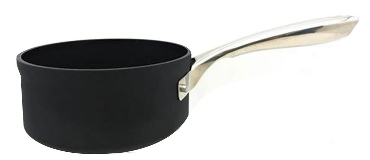 SADA HRNCŮ, 4dílné - černá/průhledné, Basics, kov/sklo (21,5/13,5/34cm) - ELO