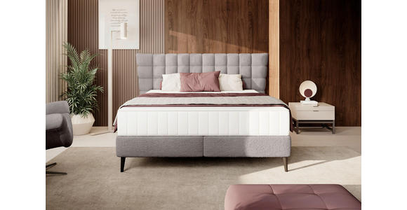 BOXSPRINGBETT 180/200 cm in Braun - Schwarz/Braun, Design, Holz/Holzwerkstoff (180/200cm) - Esposa