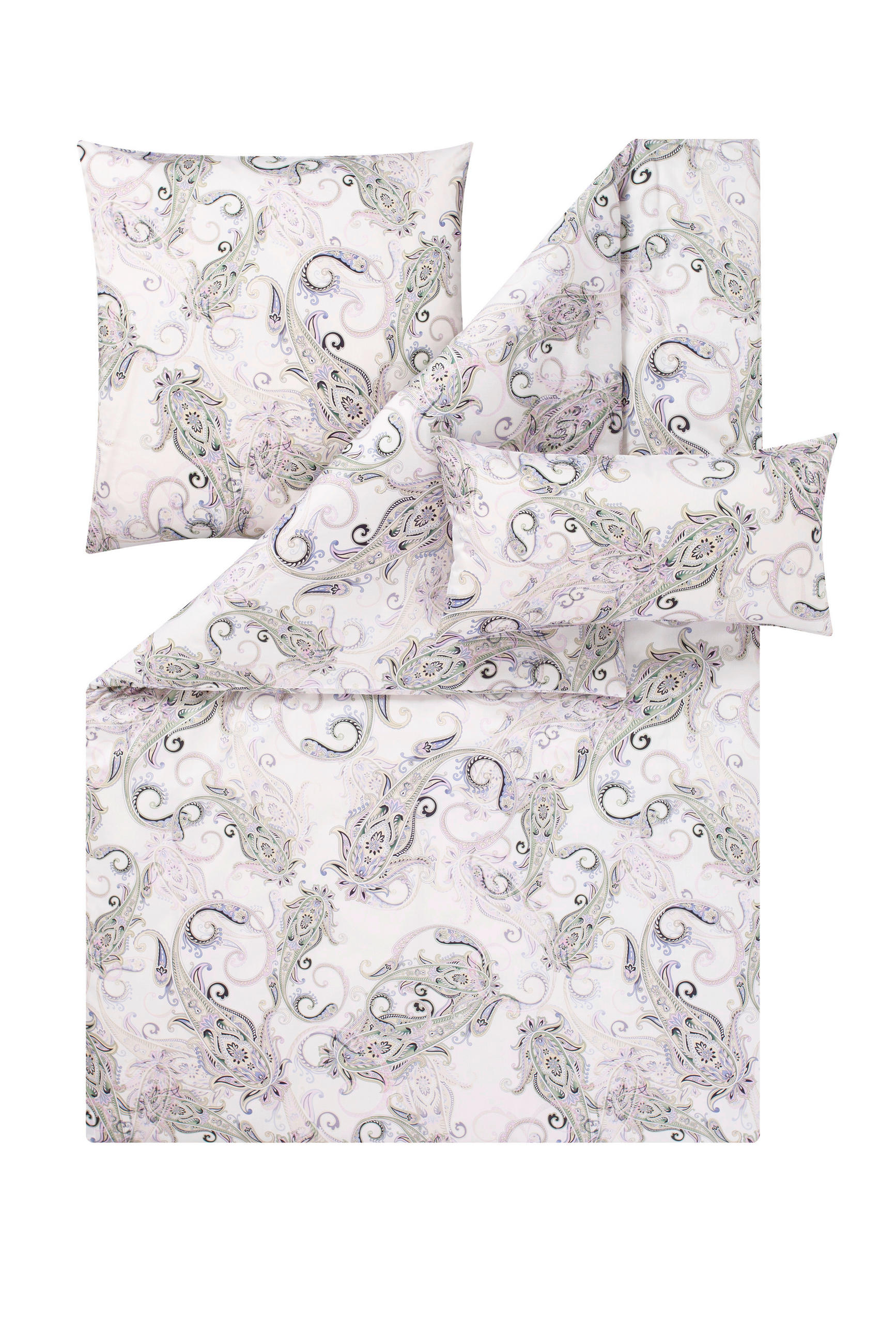 BETTWÄSCHE Luxury Satin 135/200 cm  - Flieder, Design, Textil (135/200cm) - Estella