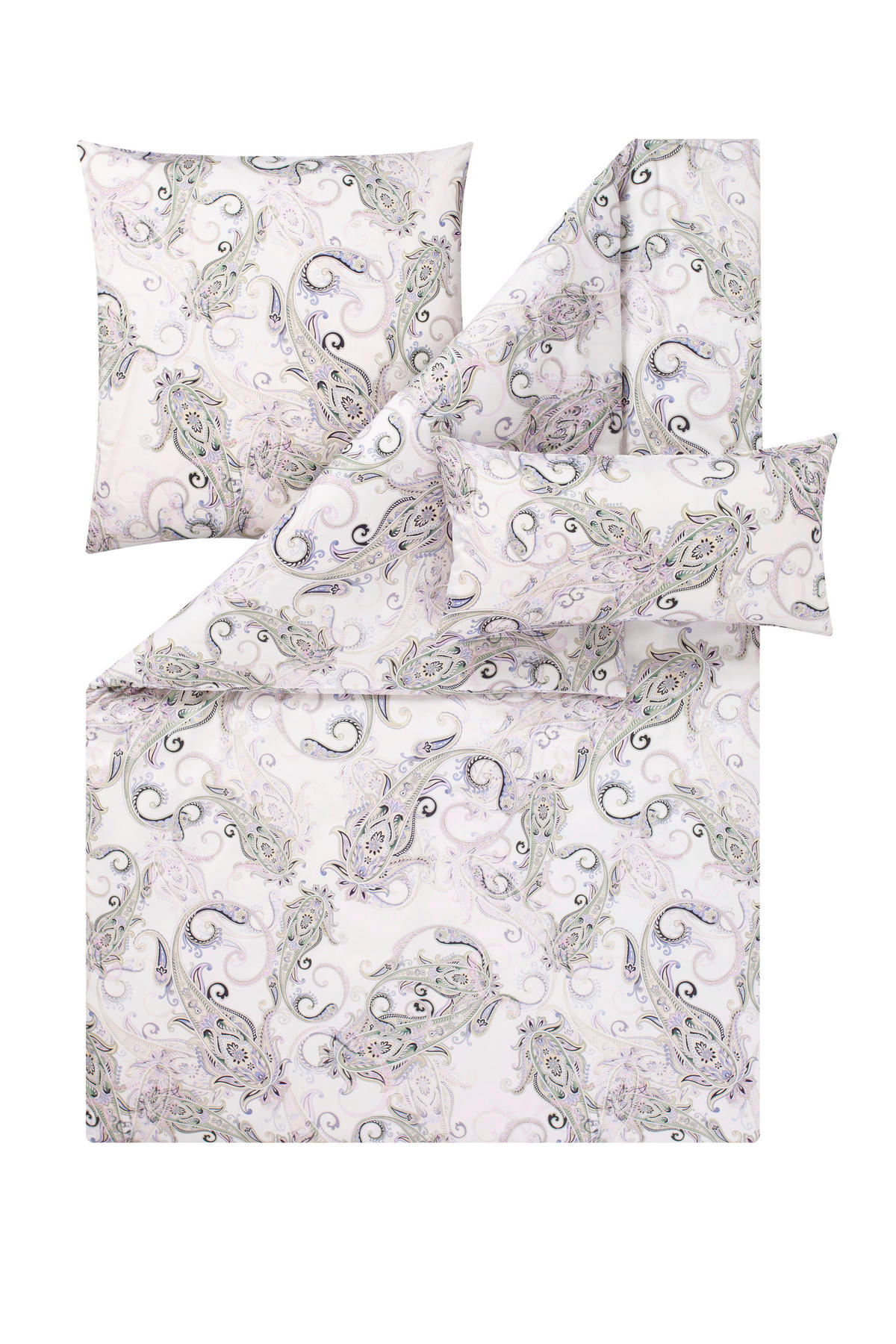 BETTWÄSCHE Luxury Satin 135/200 cm  - Flieder, Design, Textil (135/200cm) - Estella