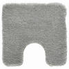 WC-VORLEGER Grau 55/55 cm  - Grau, Basics, Kunststoff/Textil (55/55cm) - Kleine Wolke