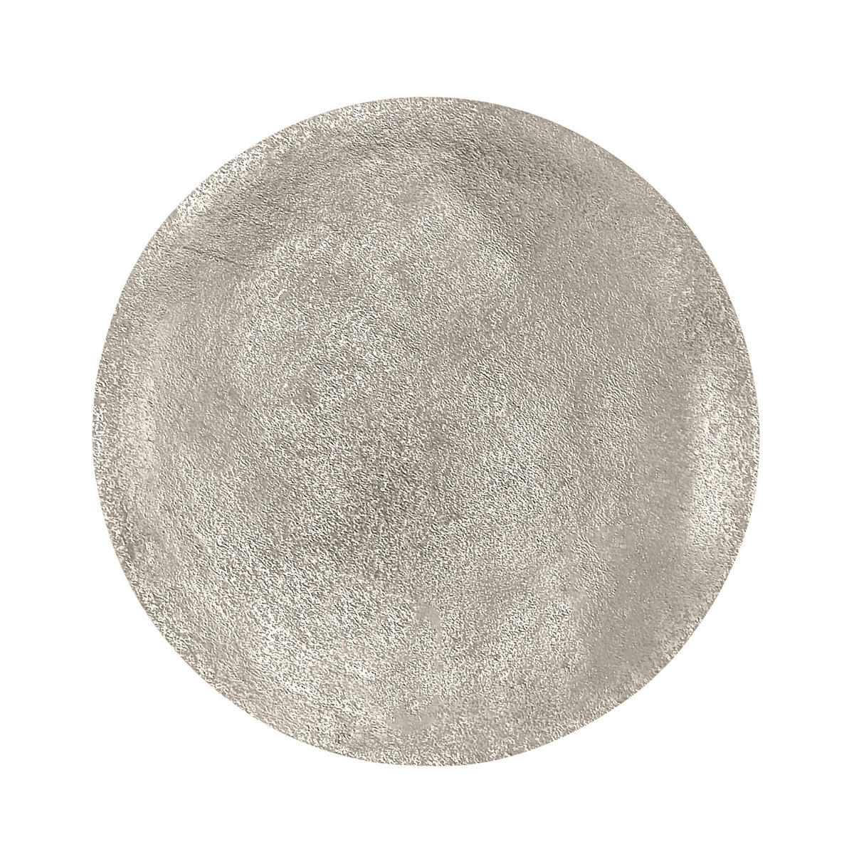 BEISTELLTISCH 60/60/46 cm Schwarz, Silberfarben rund  - Silberfarben/Schwarz, Design, Metall (60/60/46cm) - Boxxx