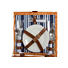 PICKNICKSET Blau, Naturfarben, Weiß - Blau/Naturfarben, LIFESTYLE, Holz (30/17/30cm) PICKNICKSET Blau, Naturfarben, Weiß - Blau/Naturfarben, LIFESTYLE, Holz (30/17/30cm)