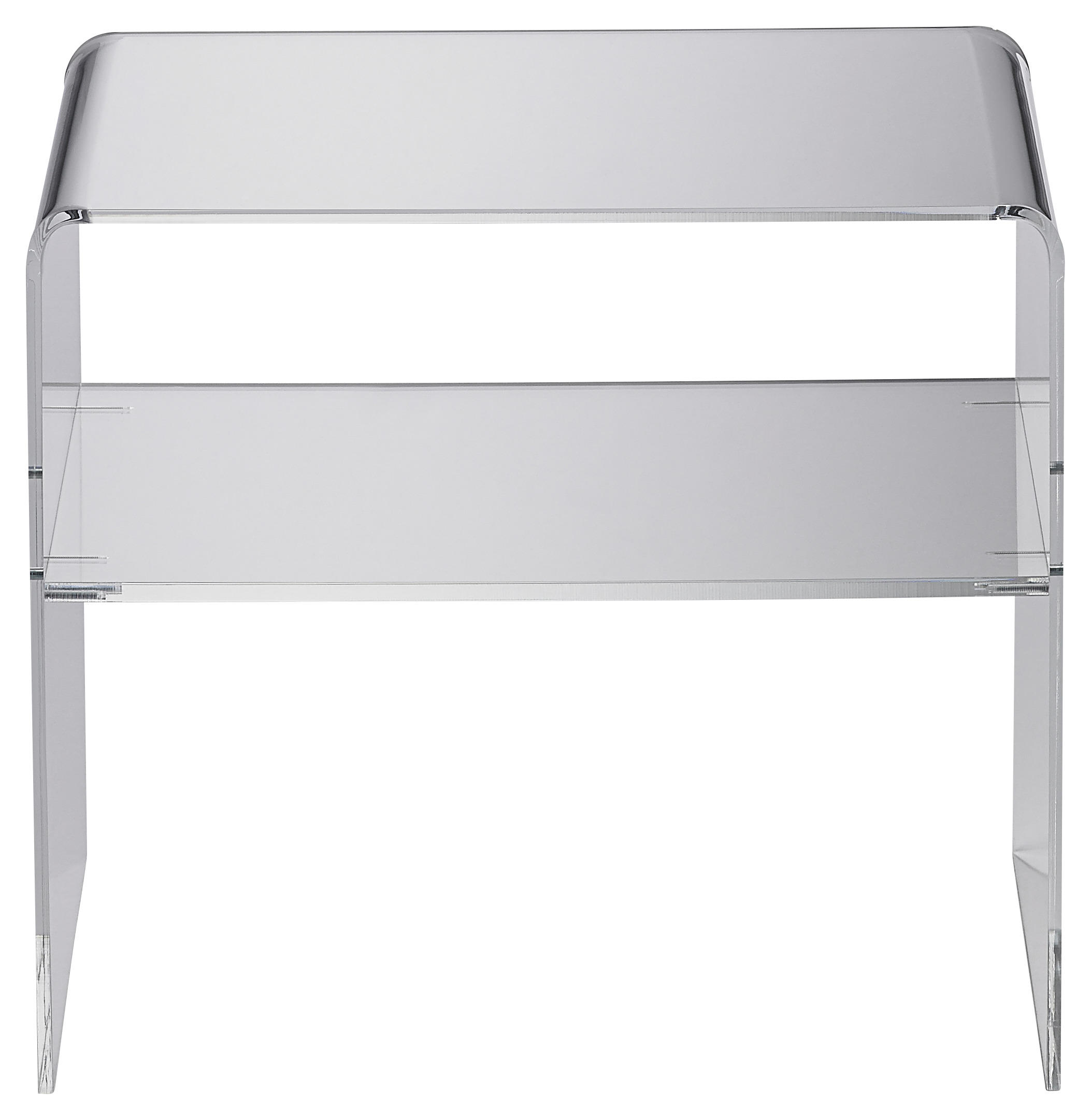 BEISTELLTISCH 40/33/35 cm Klar  - Klar, Design, Kunststoff (40/33/35cm)