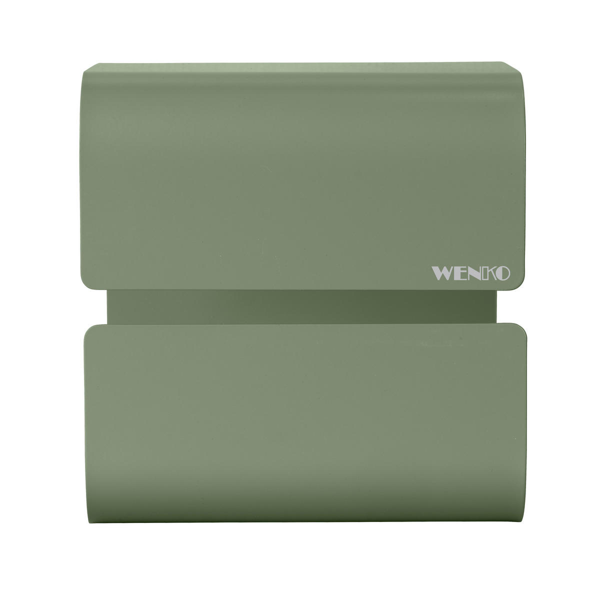 TOILETTENPAPIERHALTER - Grün, MODERN, Metall (14/14,5/13,7cm) - Wenko