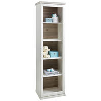 BABYREGAL Camron Grau, Weiß  - Weiß/Grau, Natur, Holzwerkstoff (60/209,2/43cm) - My Baby Lou