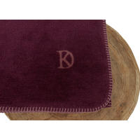 WOHNDECKE FRAME 150/200 cm  - Pink/Beere, Design, Textil (150/200cm) - Dieter Knoll