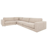 SOFFA i ljusgrå  - ljusgrå/svart, Klassisk, metall/trä (345/78/233cm) - Rowico