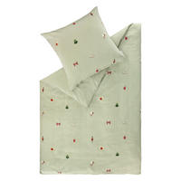 POVLEČENÍ satén zelená 140/200 cm - zelená, Basics, textil (140/200cm) - Esprit