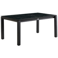 GARTENTISCH Metall, Kunststoff  - Anthrazit, Modern, Kunststoff/Metall (100/220cm) - Tierra Outdoor