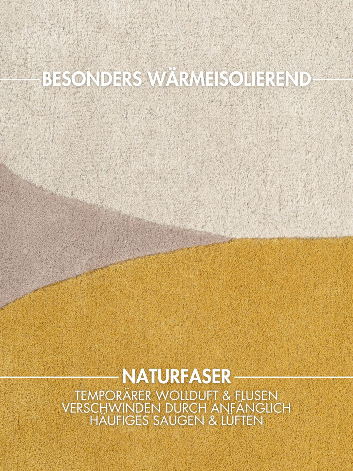 WOLLTEPPICH 200/290 cm Westminster Cecil Multicolor, Beige rechteckig  - Beige/Multicolor, Basics, Textil (200/290cm) - Ted Baker