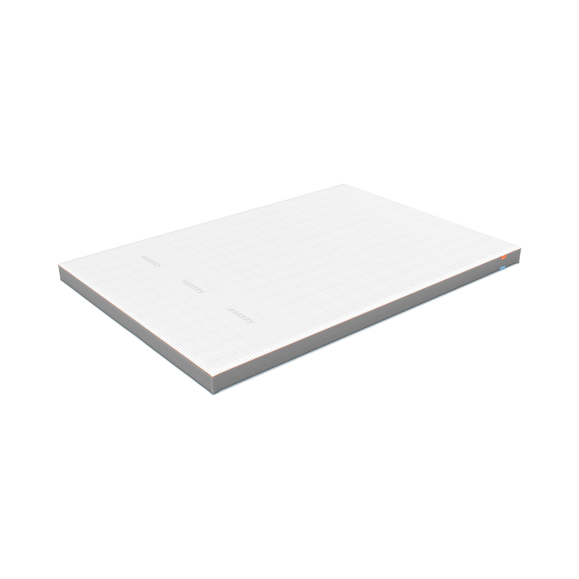 TOPPER Eazzzy Topper Premium Cube Advance 140/200 cm Höhe ca.  - Weiß, Basics, Kunststoff (140/200cm) - Genius