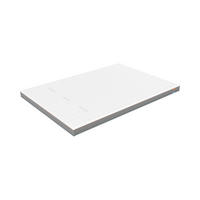 TOPPER Eazzzy Topper Premium Cube Advance 140/200 cm Höhe ca.  - Weiß, Basics, Kunststoff (140/200cm) - Genius