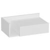 NACHTTISCH 60/21,4/35 cm  in Weiss  - Weiss, Design, Holzwerkstoff (60/21,4/35cm) - MID.YOU