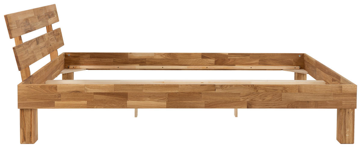 BETT 180/78 cm  in Eichefarben  - Eichefarben, MODERN, Holz (180/78cm) - MID.YOU
