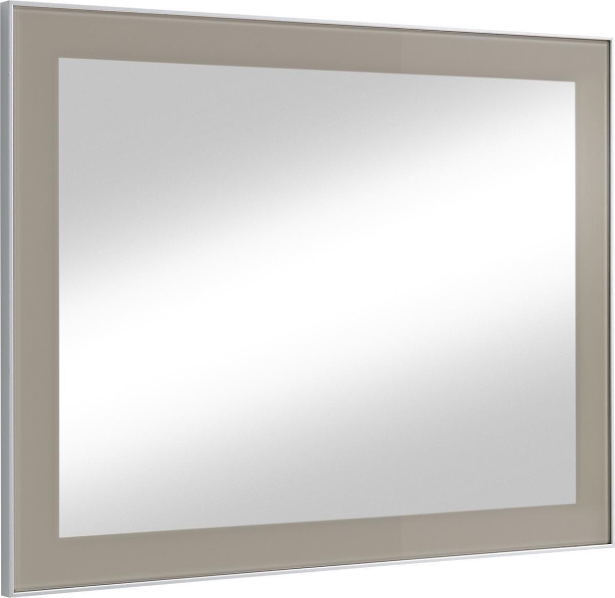 WANDSPIEGEL 80/60/2 cm    in rechteckig  - Taupe, Design, Glas (80/60/2cm)