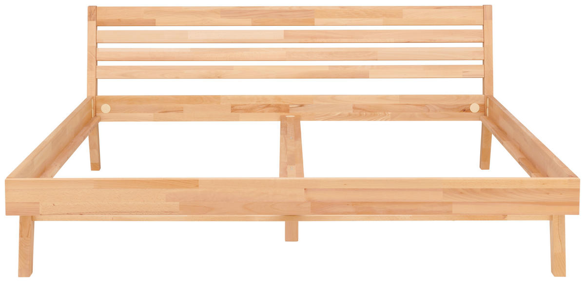 POSTEĽ, 180/200 cm, jadrový buk - jadrový buk, Modern, drevo (180/200cm) - MID.YOU