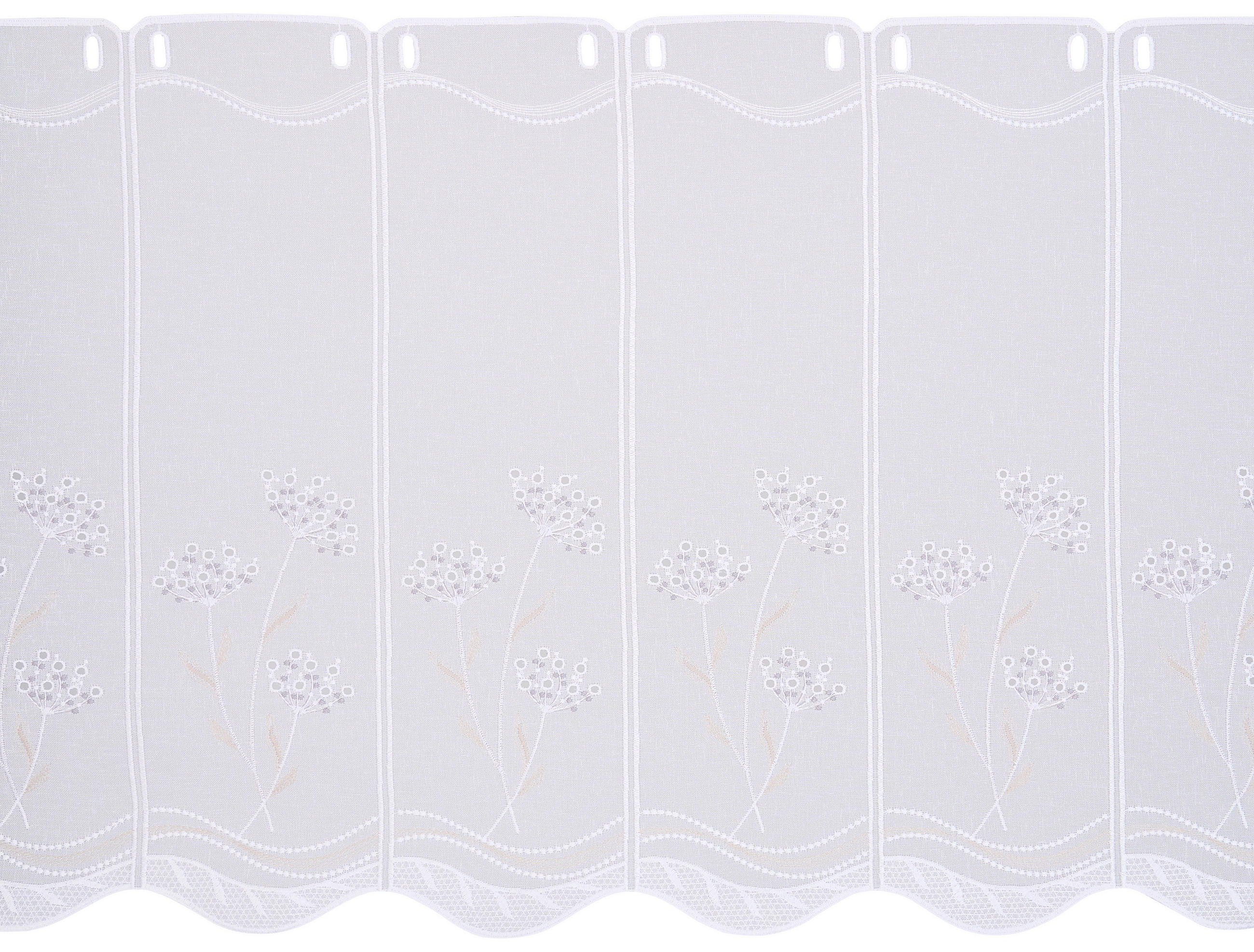 ZÁCLONA KRÁTKÁ, poloprůhledné, 45 cm - šedá, Konvenční, plast (45cm) - Esposa