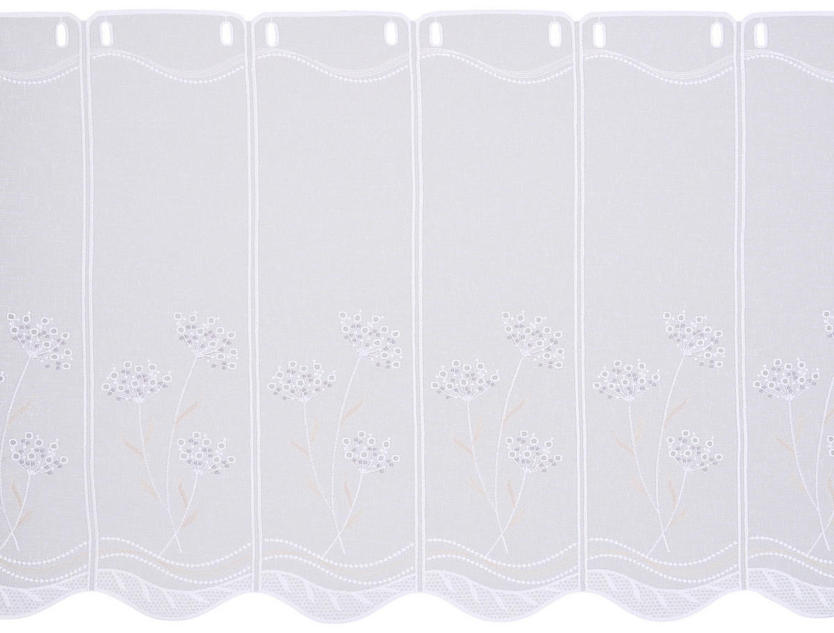 ZÁCLONA KRÁTKÁ, poloprůhledné, 45 cm - šedá, Konvenční, plast (45cm) - Esposa