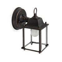 AUßENWANDLEUCHTE 10/17/20.5 cm   - Rostfarben, LIFESTYLE, Metall (10/17/20.5cm)