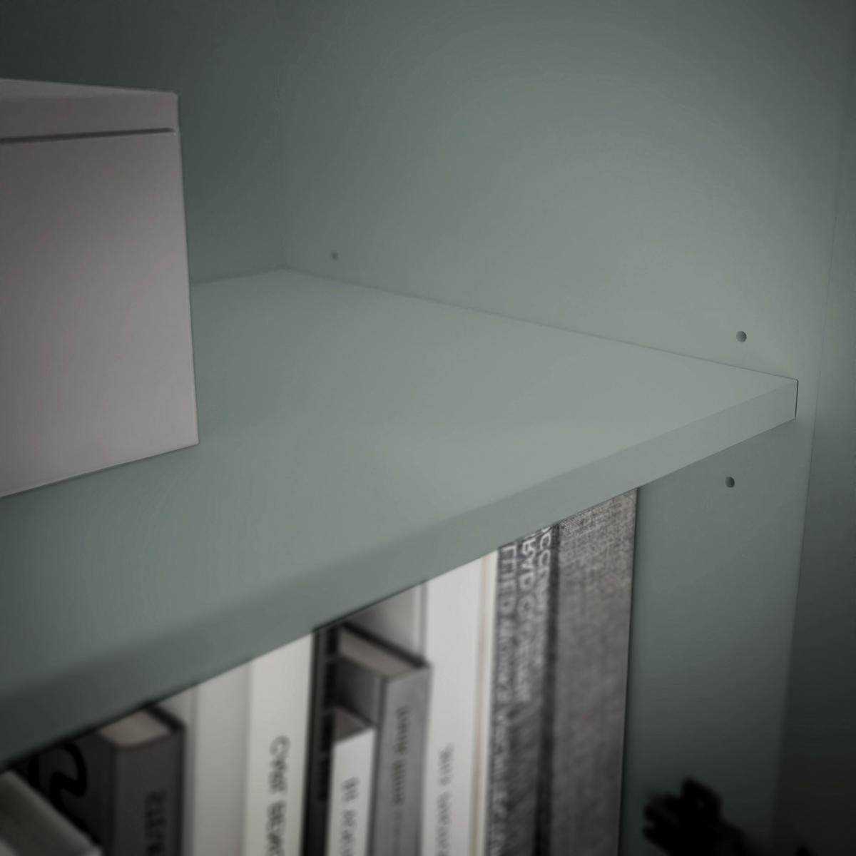HIGHBOARD  in 101/125/38 cm  - Salbeigrün/Schwarz, Konventionell, Holzwerkstoff/Metall (101/125/38cm) - Hom`in