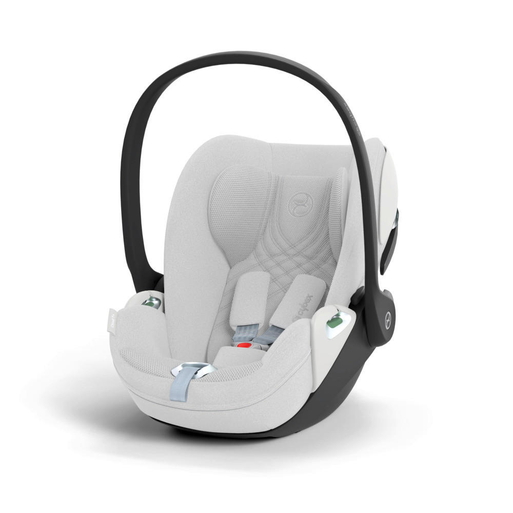 BABYSCHALE Cloud T i-Size Plus Platinum White   - Hellgrau, Basics, Kunststoff/Textil (64,5/44/38-60cm) - Cybex