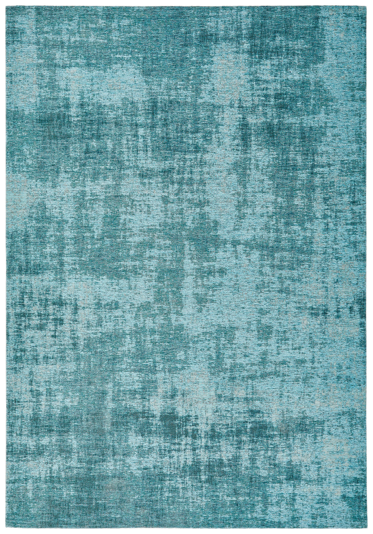 WEBTEPPICH 130/190 cm Türkis  - Türkis, Basics, Textil (130/190cm) - Novel